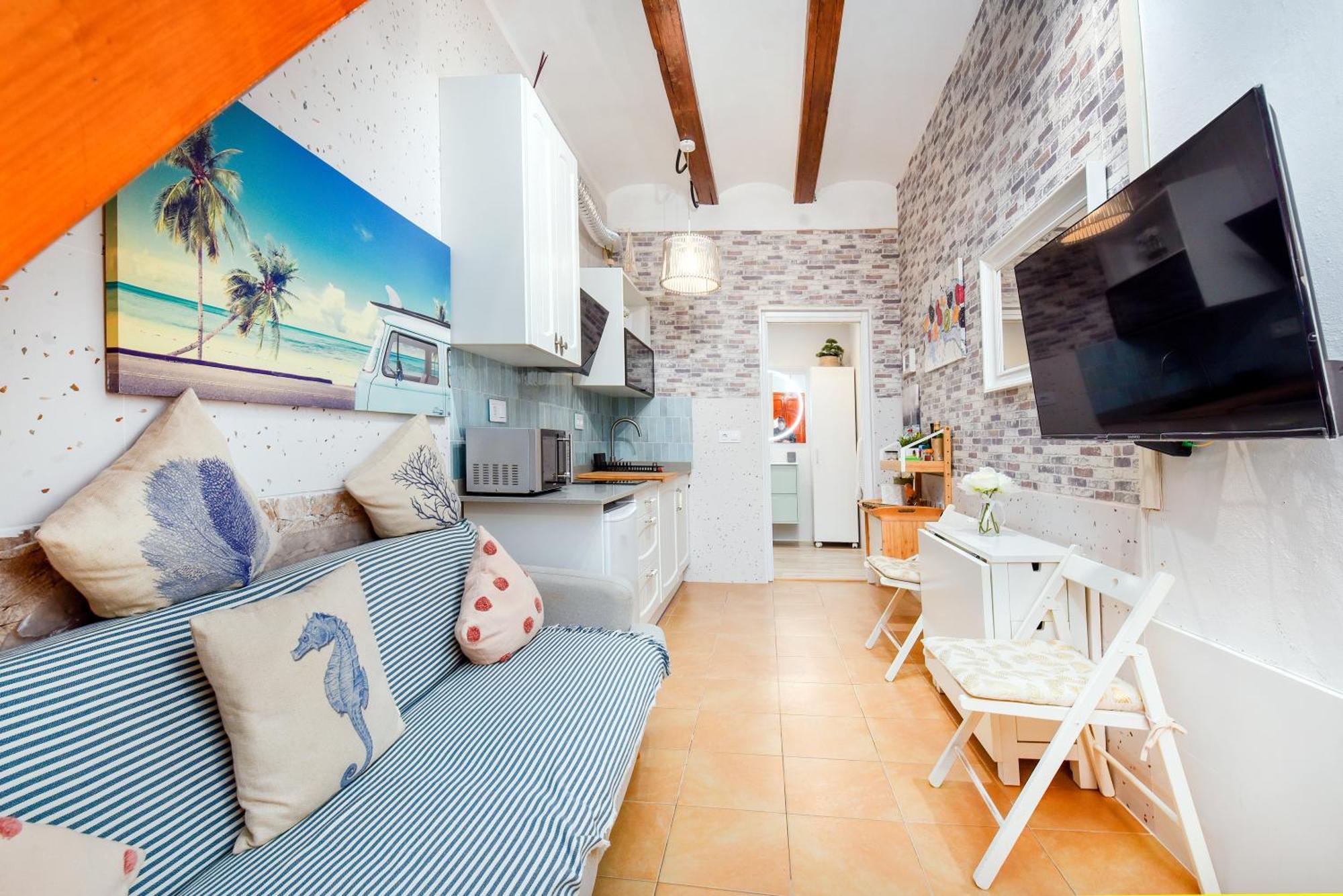 Apartament La Casita Azul De La Playa Walencja Zewnętrze zdjęcie